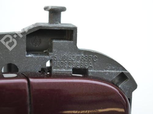 Rear left exterior door handle SKODA OCTAVIA II Combi (1Z5) 2.0 TDI 16V | BP7494044C130 