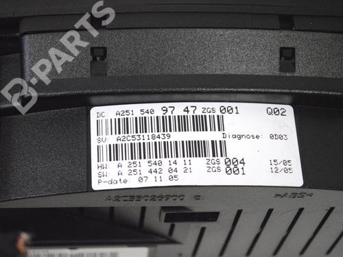 Kombiinstrument MERCEDES-BENZ R-CLASS (W251, V251) R 350 4-matic (251.065, 251.165) | BP11337559C47 