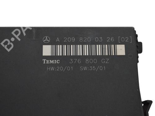 Electronic module MERCEDES-BENZ CLK (C209) CLK 320 (209.365) | BP21593833M83 