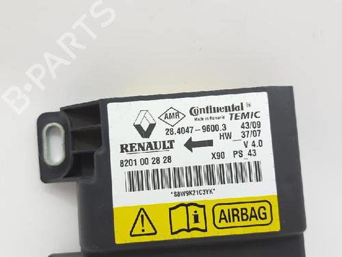 ECU airbags DACIA SANDERO 1.6 (BS0D, BS0B, BS0F, BS0H) | BP27967019M53 