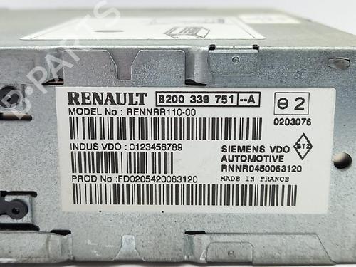 Radio RENAULT ESPACE IV (JK0/1_) 2.2 dCi (JK0H) | BP27961946E6 