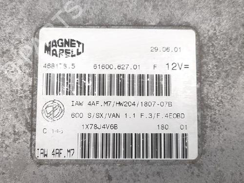 Elektronisk modul FIAT SEICENTO / 600 (187_) 1.1 (187AXB, 187AXB1A, 187AXC1A02) | BP27944001M83 