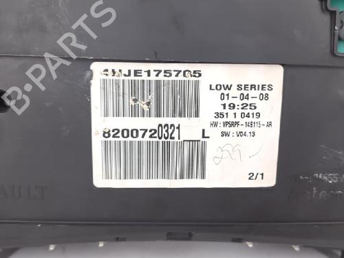 Instrument cluster RENAULT MEGANE II (BM0/1_, CM0/1_) 1.9 dCi | BP27963831C47 