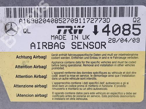 ECU airbags MERCEDES-BENZ B-CLASS Sports Tourer (W245) B 170 NGT (245.233) | BP11097426M53  - Image 5