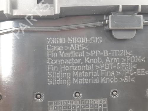 Air vent OPEL AGILA B (H08) 1.2 (F68) | BP27964001I21 