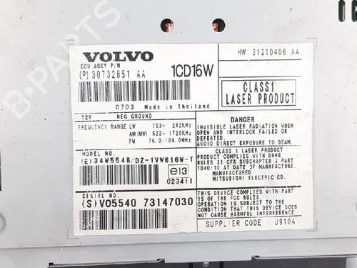 Radio VOLVO S40 II (544) 1.6 D | BP27967517E6 