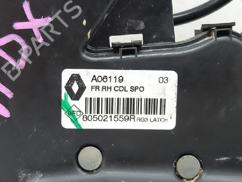 Front right lock RENAULT MEGANE IV Hatchback (B9A/M/N_) 1.5 dCi 110 (B9A3) | BP27958432C97 
