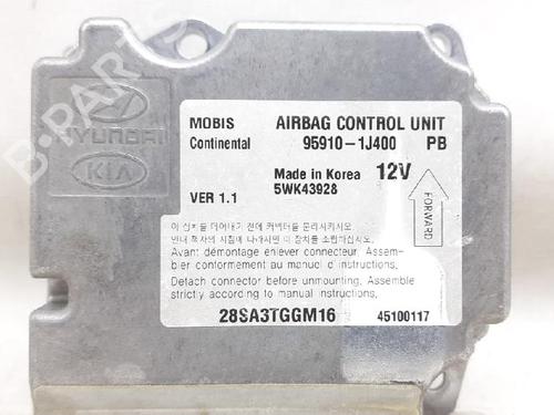 ECU airbags HYUNDAI i20 I (PB, PBT) 1.4 CRDi | BP27953990M53 