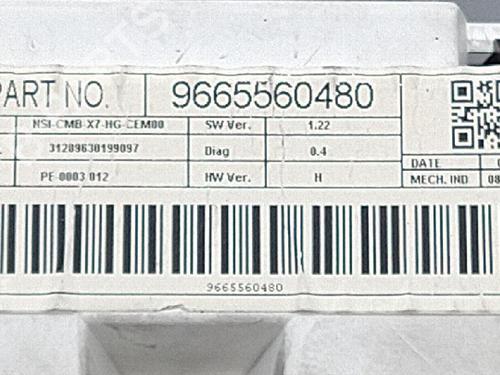 Instrument cluster CITROËN C5 III Break (RW_) 2.0 HDi | BP27944722C47