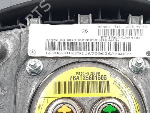 Driver airbag MERCEDES-BENZ A-CLASS (W169) A 150 (169.031, 169.331) | BP27948166C9 