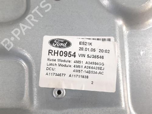 Rudehejsemekanisme Højre bagtil FORD FOCUS II Turnier (DA_, FFS, DS) 1.6 TDCi | BP27940056C25 