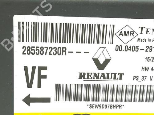 Kollisjonspute styreenhet RENAULT MEGANE III Hatchback (BZ0/1_, B3_) 1.5 dCi (BZ09, BZ0D, BZ1W, BZ29, BZ14) | BP27943583M53 