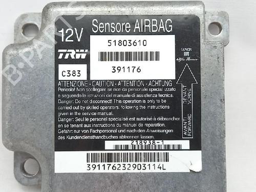 ECU airbags FIAT PANDA (169_) 1.2 Natural Power (169.AXB1A) | BP27963334M53 