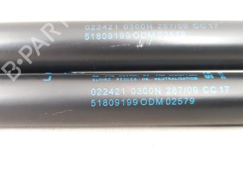Tailgate lift support LANCIA DELTA III (844_) 1.4 (844.AXA1A) | BP27952005C138 