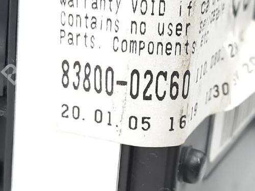 Instrument cluster TOYOTA COROLLA (_E12_) 2.0 D-4D (CDE120R, CDE120L_) | BP27950505C47