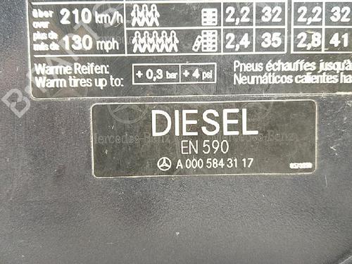 Fuel flap MERCEDES-BENZ E-CLASS (W211) E 280 CDI (211.023) | BP27940431C131 