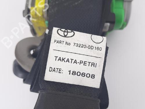 Front left seatbelt TOYOTA YARIS (_P9_) 1.0 VVT-i (KSP90_, KSP90R) | BP27964846I26 
