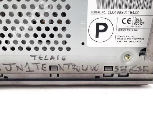 Radio NISSAN X-TRAIL I (T30) 2.2 dCi 4x4 | BP27949934E6