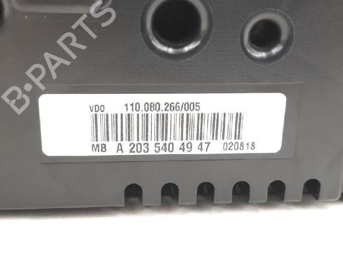 Instrument cluster MERCEDES-BENZ C-CLASS Coupe (CL203) C 220 CDI (203.708) | BP27945944C47