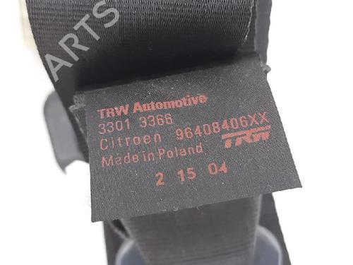 Front right seatbelt CITROËN C3 I (FC_, FN_) 1.4 HDi | BP27956388I25 