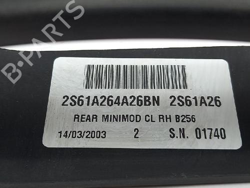 Rear right exterior door handle FORD FIESTA V (JH_, JD_) 1.25 16V | BP27962548C130 