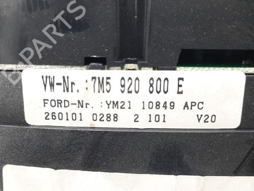 Kombinert Instrument FORD GALAXY I (WGR) 1.9 TDI | BP27946211C47 