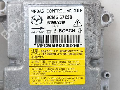 Kollisjonspute styreenhet MAZDA 3 (BL) 1.6 MZR (BL14) | BP27954029M53 