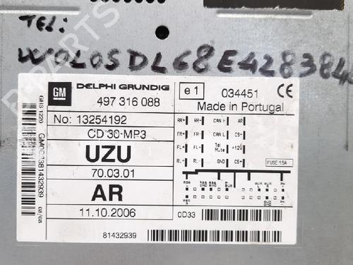 Bilradio OPEL CORSA D (S07) 1.0 (L08, L68) | BP27938197E6 