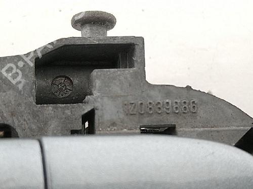 Rear left exterior door handle SKODA OCTAVIA II (1Z3) 2.0 TDI | BP27941673C130