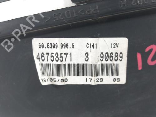 Instrument cluster FIAT PUNTO (188_) 1.9 DS 60 (188.031, .051, .231, .251) | BP27952790C47 