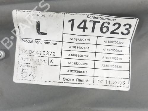 Vindusheismekanisme venstre foran MERCEDES-BENZ A-CLASS (W169) A 160 CDI (169.006, 169.306) | BP27947470C22 