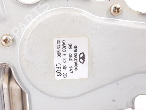 Rear wiper motor CHEVROLET MATIZ (M200, M250) 0.8 | BP27968551M102 