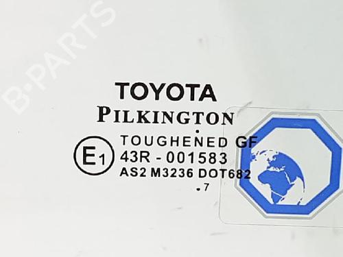Front right door window TOYOTA YARIS (_P13_) 1.0 (KSP130_, KSP130) | BP27950141C19 