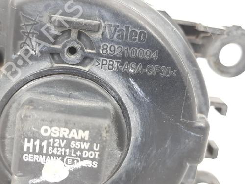 Højre foran tåkelykt RENAULT MEGANE II (BM0/1_, CM0/1_) 1.9 dCi | BP27963863C31 