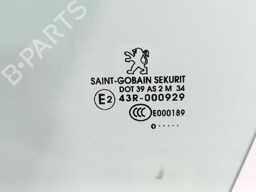 Front left door window PEUGEOT 5008 (0U_, 0E_) 1.6 HDi | BP27951667C18 