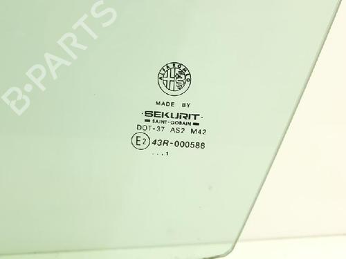 Front left door window ALFA ROMEO 147 (937_) 1.6 16V T.SPARK ECO (937.AXA1A, 937.BXA1A) | BP27943089C18 