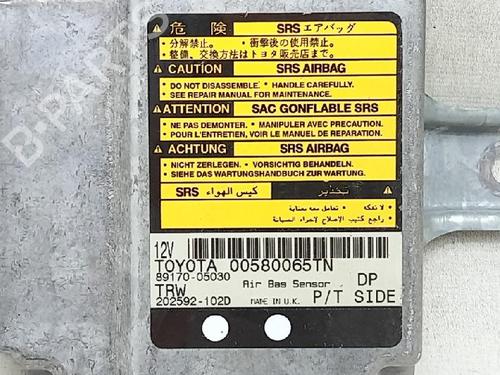 ECU airbags TOYOTA AVENSIS (_T22_) 1.6 i (AT220_, AT220R) | BP27939643M53 
