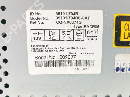 Radio SUZUKI SX4 (EY, GY) 1.6 VVT 4x4 (RW416) | BP27954766E6