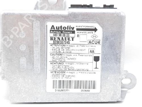 Kollisjonspute styreenhet RENAULT MEGANE II (BM0/1_, CM0/1_) 1.5 dCi (BM0F, BM0T, BM2B, CM0F, CM0T) | BP27935986M53 