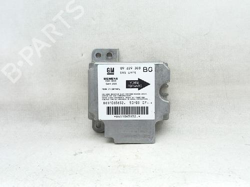 ECU airbags OPEL ZAFIRA A MPV (T98) 2.2 DTI 16V (F75) | BP27939454M53 