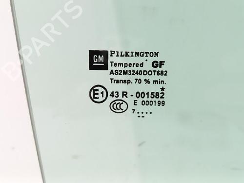 Rear right door window OPEL ZAFIRA / ZAFIRA FAMILY B (A05) 1.9 CDTI (M75) | BP27954493C21 