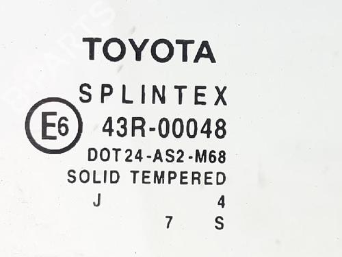 Rear right door window TOYOTA COROLLA (_E12_) 2.0 D-4D (CDE120R, CDE120L_) | BP27950582C21 