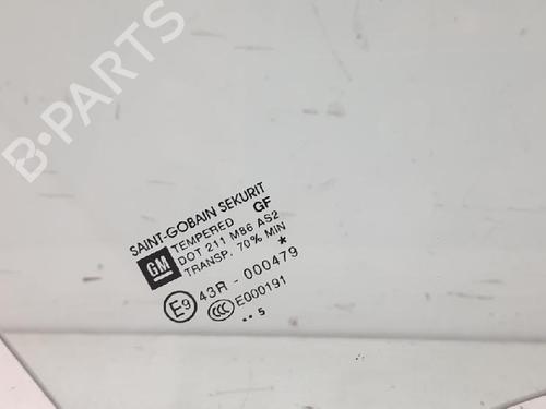 Rear right door window OPEL CORSA E (X15) 1.0 (08, 68) | BP27938305C21 
