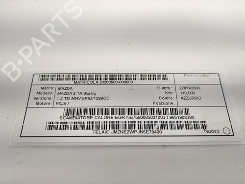 Egr MAZDA 2 (DY) 1.4 CD | BP27940929M69 