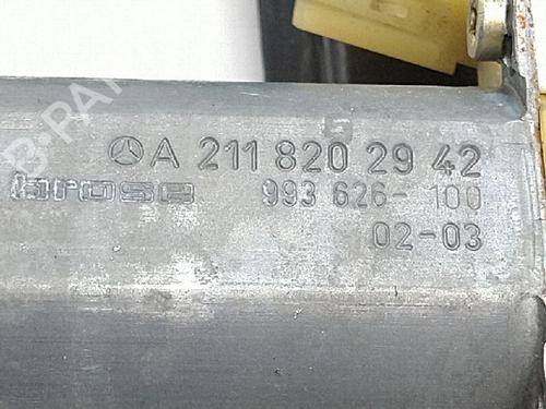 Front left window mechanism MERCEDES-BENZ E-CLASS (W211) E 220 CDI (211.006) | BP27942509C22 