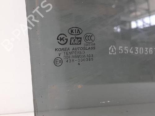 Rear right door window KIA SORENTO I (JC) 2.5 CRDi 4WD | BP27946374C21 