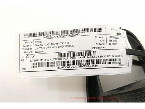 Switch FORD S-MAX (WA6) 2.0 TDCi | BP27939168I30 