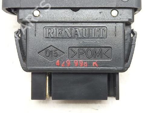 Right front window switch RENAULT MEGANE I (BA0/1_) 1.4 16V (BA0D, BA1H, BA0W, BA10) | BP27958627I26