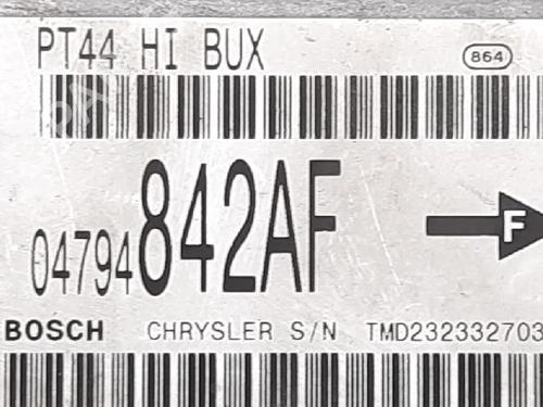 Airbag styreenhed CHRYSLER PT CRUISER (PT_) 2.2 CRD | BP27934655M53 