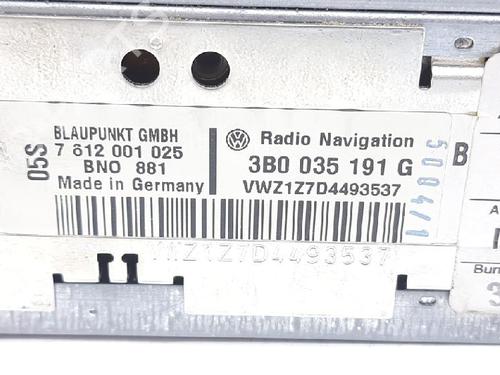 Radio VW PASSAT B5.5 (3B3) 1.9 TDI | BP27944258E6 